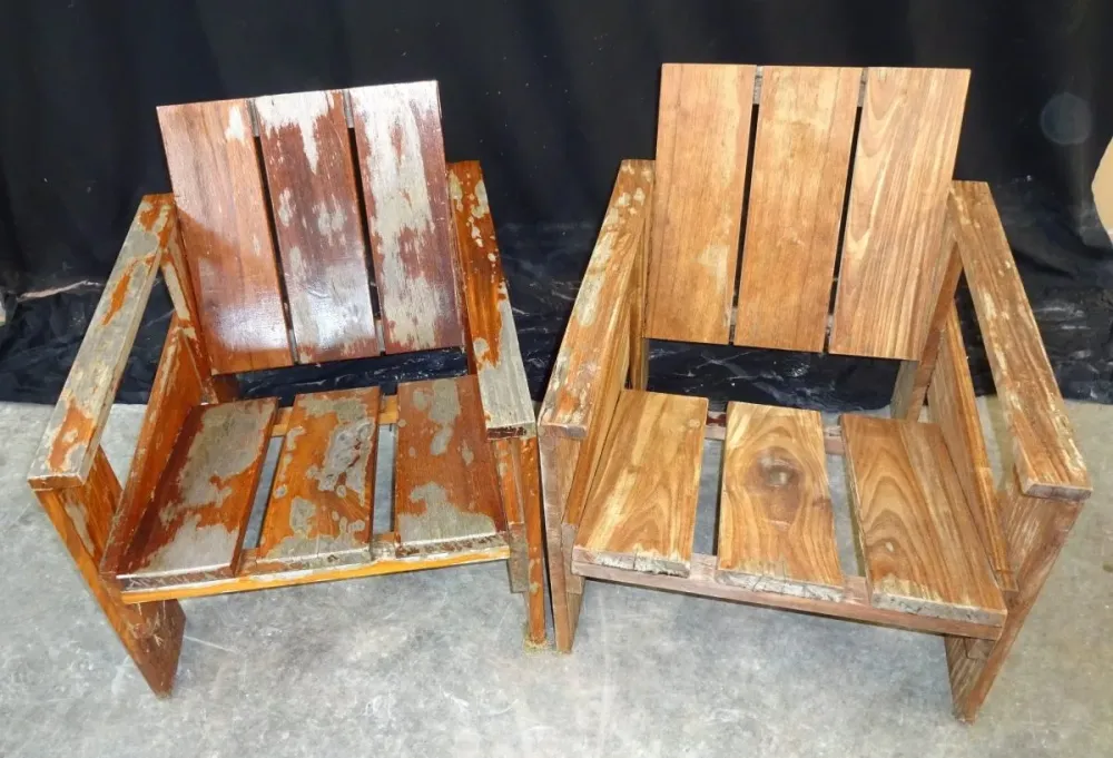 fauteuil bois